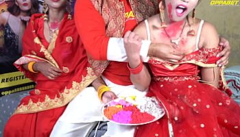 xxx indian holi special in hindi