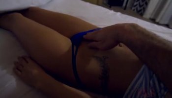 Fucking his girlfriend in a dorm